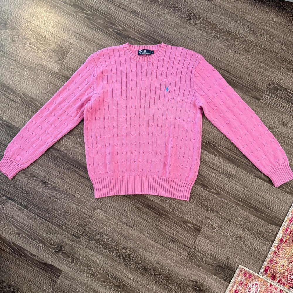 Polo By Ralph Lauren Men’s Vintahe Cable Sweater